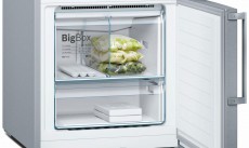 Bosch KGN56XI40 Serie 4 No Frost alulfagyasztós hűtőszekrény Konyhai termékek - Hűtő, fagyasztó (szabadonálló) - Alulfagyasztós kombinált hűtő - 329051