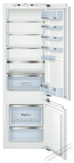 Bosch KIS87AF30 hűtőszekrény Konyhai termékek - Hűtő, fagyasztó (beépíthető) - Alulfagyasztós kombinált hűtő - 282208
