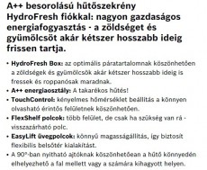 Bosch KSV36AI31 hűtőszekrény Konyhai termékek - Hűtő, fagyasztó (szabadonálló) - Fagyasztó nélküli hűtő - 282140