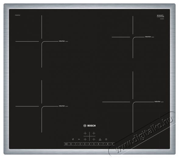 Bosch PIE645FB1E Serie 6 indukciós főzőlap Konyhai termékek - Sütő-főzőlap, tűzhely (beépíthető) - Indukciós főzőlap (beépíthető) - 317219