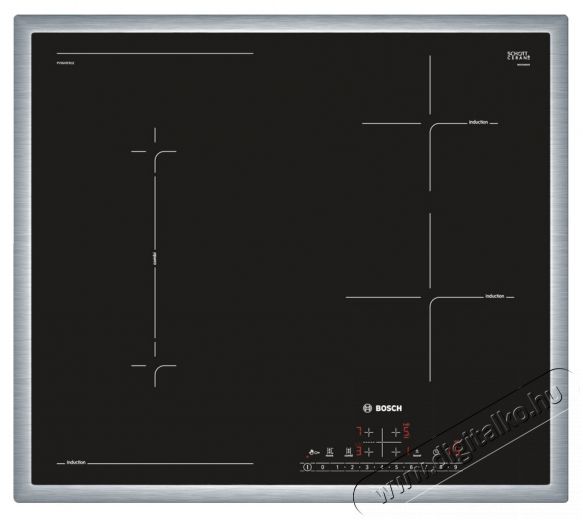 Bosch PVS645FB1E indukciós főzőlap Konyhai termékek - Sütő-főzőlap, tűzhely (beépíthető) - Indukciós főzőlap (beépíthető) - 308675