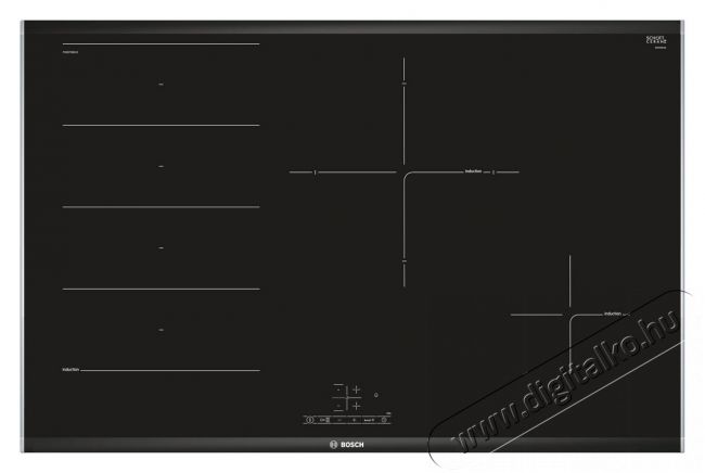 Bosch PXE875BB1E Serie 4 FlexInduction indukciós főzőlap Konyhai termékek - Sütő-főzőlap, tűzhely (beépíthető) - Indukciós főzőlap (beépíthető) - 340493
