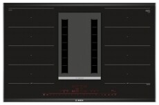 Bosch PXX875D34E Serie 8 indukciós főzőlap beépített elszívóval Konyhai termékek - Sütő-főzőlap, tűzhely (beépíthető) - Indukciós főzőlap (beépíthető) - 317232
