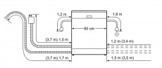Bosch SME46CX10E beépíthető mosogatógép 60cm Konyhai termékek - Mosogatógép - Normál (60cm) beépíthető mosogatógép - 349899