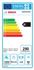 Bosch SMS50L02EU mosogatógép Konyhai termékek - Mosogatógép - Normál (60cm) szabadonálló mosogatógép - 287585