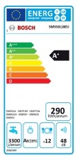 Bosch SMS50L18EU mosogatógép Konyhai termékek - Mosogatógép - Normál (60cm) szabadonálló mosogatógép - 282169