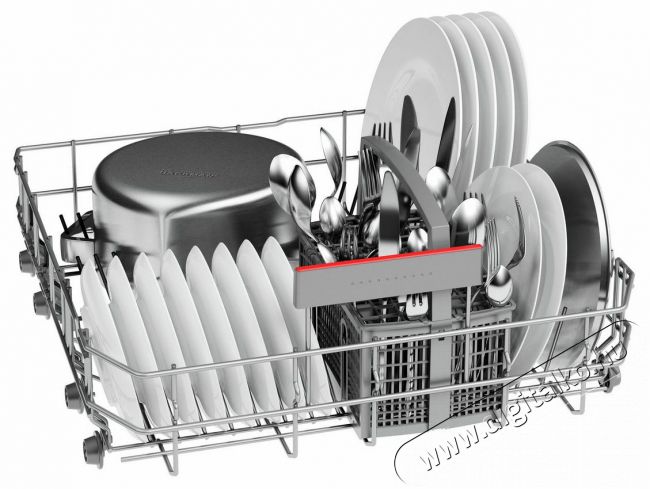 Bosch SMV45GX02E Serie 4 SuperSilence beépíthető mosogatógép Konyhai termékek - Mosogatógép - Normál (60cm) beépíthető mosogatógép - 317365