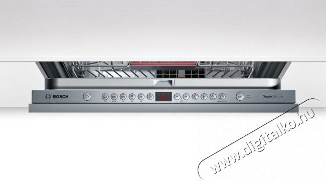 Bosch SMV46IX02E Serie 4 SuperSilence beépíthető mosogatógép Konyhai termékek - Mosogatógép - Normál (60cm) beépíthető mosogatógép - 317225