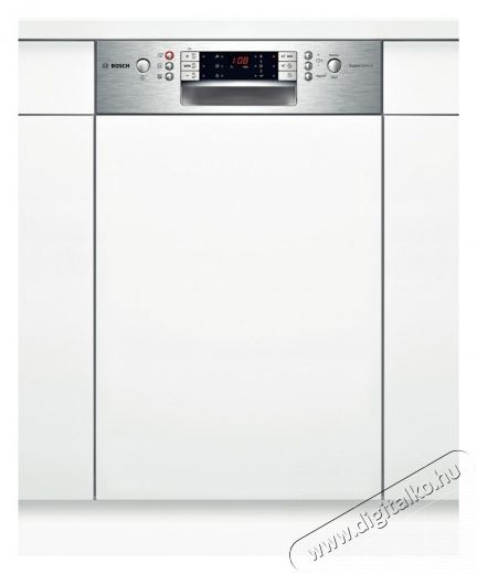 Bosch SPI69T55EU mosogatógép Konyhai termékek - Mosogatógép - Keskeny (45cm-ig) beépíthető mosogatógép - 282232