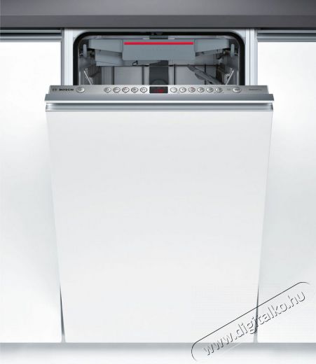 Bosch SPV45MX02E Serie 4 Silence Plus mosogatógép Konyhai termékek - Mosogatógép - Keskeny (45cm-ig) beépíthető mosogatógép - 329062