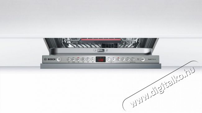 Bosch SPV46IX07E Serie 4 SuperSilence beépíthető mosogatógép Konyhai termékek - Mosogatógép - Keskeny (45cm-ig) beépíthető mosogatógép - 326813