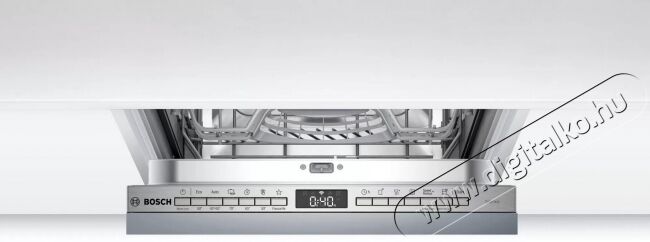 Bosch SPV4XMX16E beépíthető keskeny mosogatógép - 10 teríték Konyhai termékek - Mosogatógép - Keskeny (45cm-ig) beépíthető mosogatógép - 365117