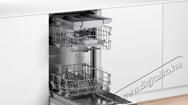 Bosch SPV4XMX16E beépíthető keskeny mosogatógép - 10 teríték Konyhai termékek - Mosogatógép - Keskeny (45cm-ig) beépíthető mosogatógép - 365117
