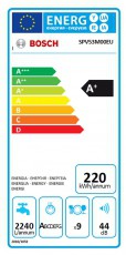 Bosch SPV53M00EU mosogatógép Konyhai termékek - Mosogatógép - Keskeny (45cm-ig) beépíthető mosogatógép - 282234