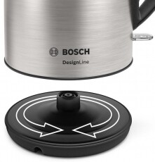 Bosch TWK3P420 DesignLine vízforraló - inox Konyhai termékek - Vízforraló / teafőző - 359654