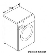 Bosch WAB20262BY mosógép Háztartás / Otthon / Kültér - Mosógép / szárítógép - Elöltöltős normál (60cm-ig) mosógép - 282181