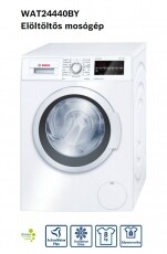 Bosch WAT24440BY mosógép Háztartás / Otthon / Kültér - Mosógép / szárítógép - Elöltöltős normál (60cm-ig) mosógép - 287583