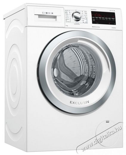 Bosch WAT28490BY Serie 6 elöltöltős mosógép Háztartás / Otthon / Kültér - Mosógép / szárítógép - Elöltöltős normál (60cm-ig) mosógép - 331572