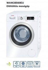 Bosch WAW28560EU mosógép Háztartás / Otthon / Kültér - Mosógép / szárítógép - Elöltöltős normál (60cm-ig) mosógép - 282187