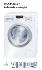 Bosch WLK24261BY mosógép Háztartás / Otthon / Kültér - Mosógép / szárítógép - Elöltöltős keskeny (45cm-ig) mosógép - 282191