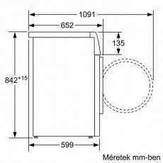 Bosch WTH85200BY szárítógép Háztartás / Otthon / Kültér - Mosógép / szárítógép - Szárítógép - 297682