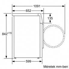Bosch WTH85201BY szárítógép Háztartás / Otthon / Kültér - Mosógép / szárítógép - Szárítógép - 297410