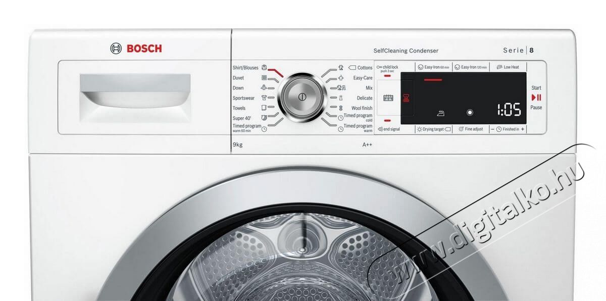 Bosch WTW85550BY Hőszivatty&uacute;s sz&aacute;r&iacute;t&oacute;g&eacute;p  H&aacute;ztart&aacute;s / Otthon / K&uuml;lt&eacute;r - Mos&oacute;g&eacute;p / sz&aacute;r&iacute;t&oacute;g&eacute;p - Sz&aacute;r&iacute;t&oacute;g&eacute;p - 348841