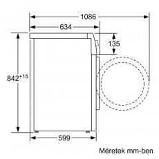 Bosch WTWH761BY Hőszivattyús szárítógép Háztartás / Otthon / Kültér - Mosógép / szárítógép - Szárítógép - 351254