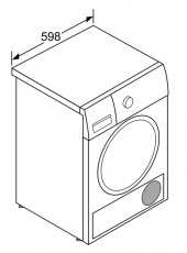 Bosch WTX87KH1BY Hőszivattyús szárítógép Háztartás / Otthon / Kültér - Mosógép / szárítógép - Szárítógép - 351257