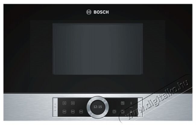 Bosch BFL634GS1 mikrohullámú sütő Konyhai termékek - Mikrohullámú sütő - Mikrohullámú sütő (beépíthető) - 297729