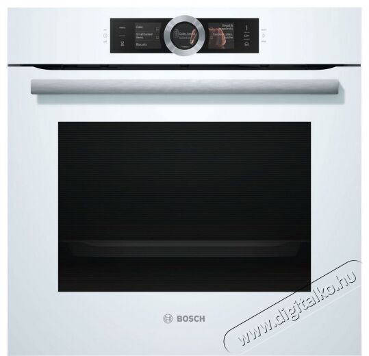 Bosch HSG636BW1 Serie 8 beépíthető gőzsütő Konyhai termékek - Sütő-főzőlap, tűzhely (beépíthető) - Sütő (beépíthető) - 329048