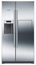 Bosch KAG90AI20 hűtőszekrény Konyhai termékek - Hűtő, fagyasztó (szabadonálló) - Amerikai típusú Side By Side hűtő - 297695