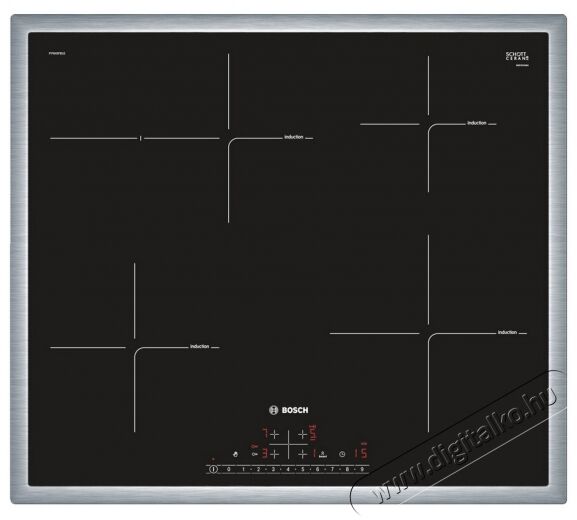 Bosch PIF645FB1E indukciós főzőlap Konyhai termékek - Sütő-főzőlap, tűzhely (beépíthető) - Indukciós főzőlap (beépíthető) - 298456
