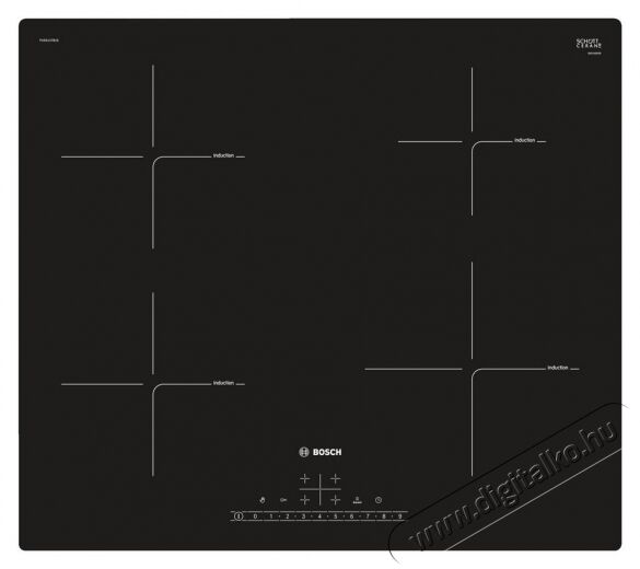 Bosch PUE611FB1E Serie 6 indukciós főzőlap Konyhai termékek - Sütő-főzőlap, tűzhely (beépíthető) - Indukciós főzőlap (beépíthető) - 317220