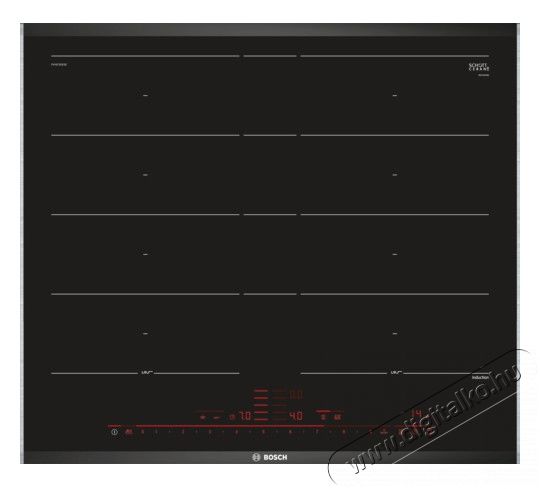 Bosch PXY675DE3E indukciós főzőlap Konyhai termékek - Sütő-főzőlap, tűzhely (beépíthető) - Indukciós főzőlap (beépíthető) - 314010