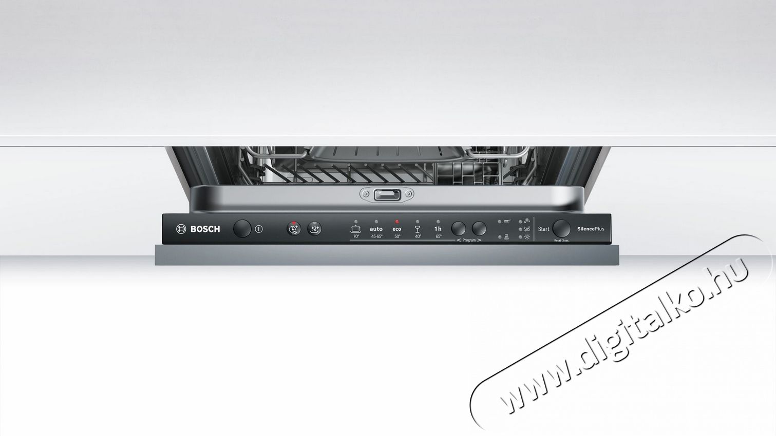 Bosch SPV25CX02E Serie 2 Silence Plus beépíthető mosogatógép Konyhai termékek - Mosogatógép - Keskeny (45cm-ig) beépíthető mosogatógép - 326812