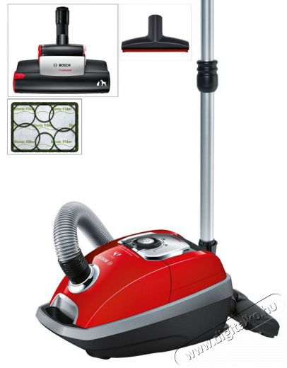 Bosch BGL8ZOO porzsákos porszívó Háztartás / Otthon / Kültér - Porszívó / takarítógép - Porzsákos porszívó - 325647