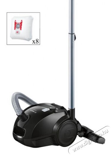 Bosch BZGL2A317 Compaxx porzsákos porszívó Háztartás / Otthon / Kültér - Porszívó / takarítógép - Porzsákos porszívó - 338855