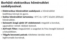 Bosch KTW18V80 borhűtő Konyhai termékek - Hűtő, fagyasztó (szabadonálló) - Borhűtő - 282165