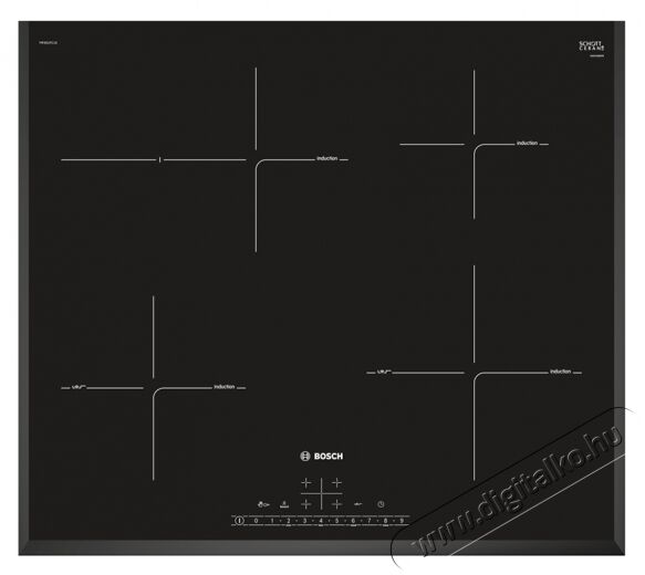 Bosch PIF651FC1E indukciós főzőlap Konyhai termékek - Sütő-főzőlap, tűzhely (beépíthető) - Indukciós főzőlap (beépíthető) - 301888
