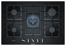 Bosch PPQ7A6B90 Serie 6 gázfőzőlap Konyhai termékek - Sütő-főzőlap, tűzhely (beépíthető) - Gázfőzőlap (beépíthető) - 317285
