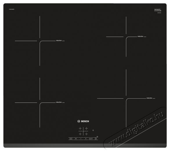 Bosch PUE631BB2E Serie 4 indukciós főzőlap Konyhai termékek - Sütő-főzőlap, tűzhely (beépíthető) - Indukciós főzőlap (beépíthető) - 317276