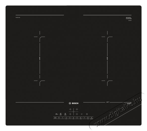Bosch PVQ611FC5E Serie 6 indukciós főzőlap Konyhai termékek - Sütő-főzőlap, tűzhely (beépíthető) - Indukciós főzőlap (beépíthető) - 347628