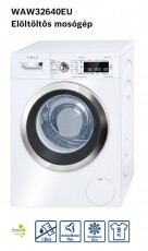 Bosch WAW32640EU mosógép Háztartás / Otthon / Kültér - Mosógép / szárítógép - Elöltöltős normál (60cm-ig) mosógép - 282188