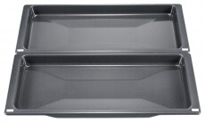 Bosch HEZ530000 2 db-os Slim-size univerzális serpenyő Konyhai termékek - Sütő-főzőlap, tűzhely (szabadonálló) - Kiegészítő - 337866