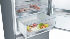 Bosch KGE394LCA Serie 6 alulfagyasztós hűtőszekrény Konyhai termékek - Hűtő, fagyasztó (szabadonálló) - Alulfagyasztós kombinált hűtő - 360047