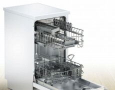 Bosch SPS25CW04E Serie 2 Silence Plus mosogatógép Konyhai termékek - Mosogatógép - Keskeny (45cm-ig) szabadonálló mosogatógép - 329058
