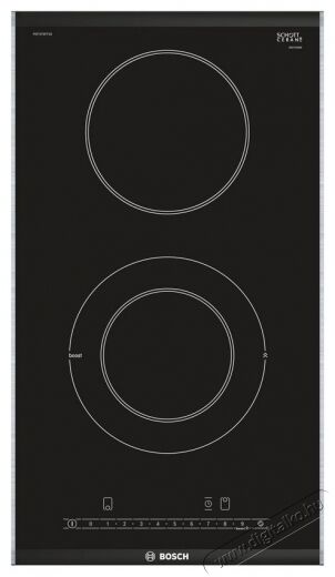Bosch PKF375FP1E Serie 6 dominó elektromos főzőlap Konyhai termékek - Sütő-főzőlap, tűzhely (beépíthető) - Elektromos főzőlap (beépíthető) - 317277