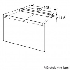 Bosch DHI635HX páraelszívó Konyhai termékek - Páraelszívó - Beépíthető / kihúzható - 282282