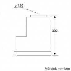 Bosch DHI635HX páraelszívó Konyhai termékek - Páraelszívó - Beépíthető / kihúzható - 282282